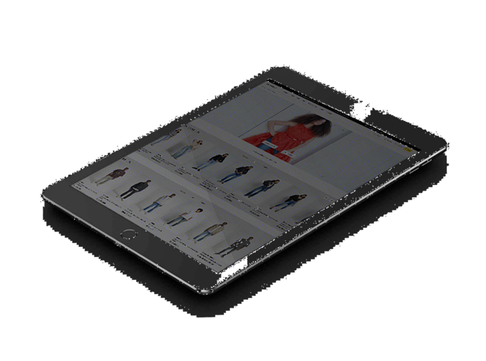 River Island online store on mobile devices